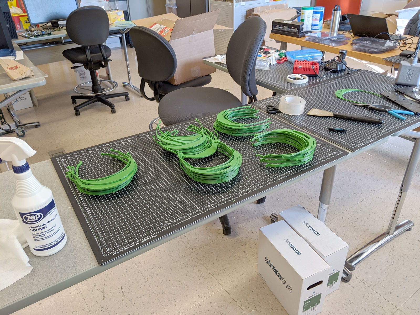 Ivy Tech faculty produces face shields